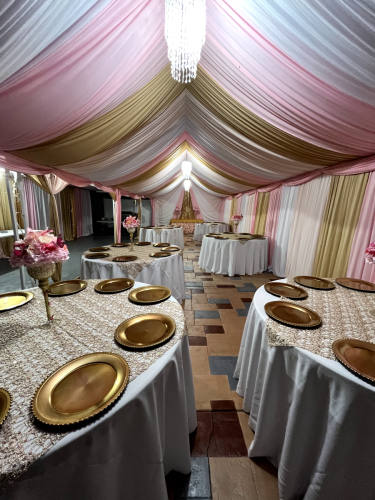 Multicolor Tent SetupInterior